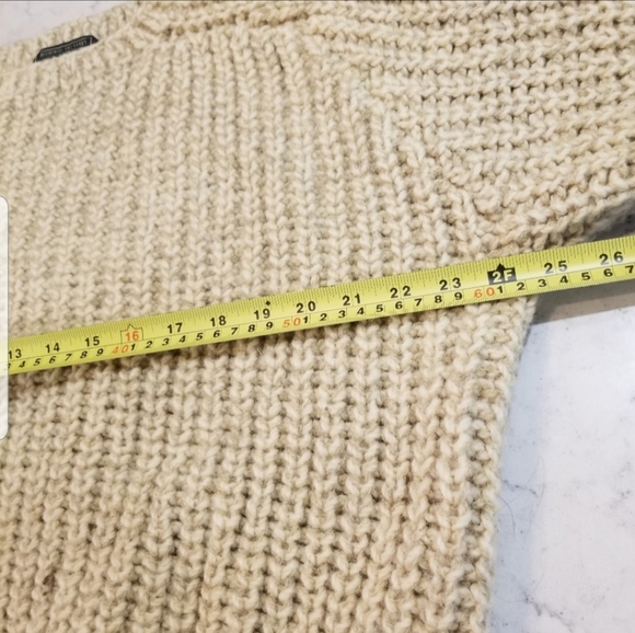 🧥 VINTAGE RALPH LAUREN  HANDKNITTED CHUNKY SWEATER - Picture 3 of 8